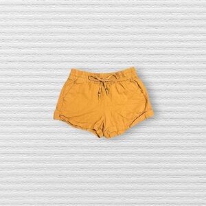 Orange summer shorts